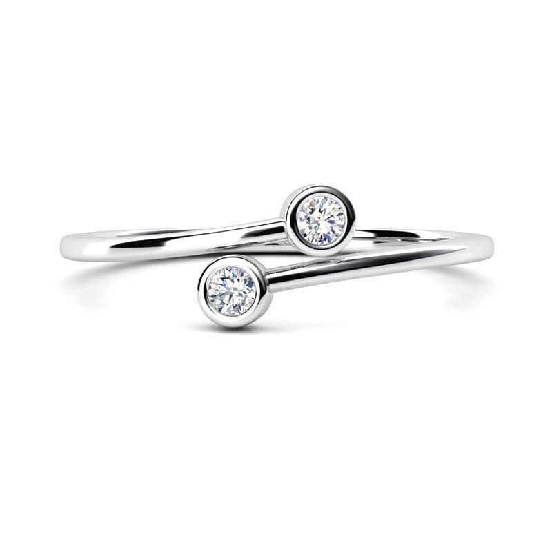 Kay diamond dress ring, diamond stack ring. — view 1