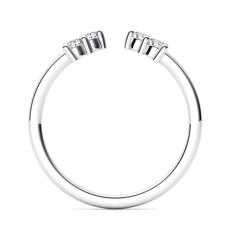 Polly Diamond Ring - Monroe Yorke Diamonds — view 4