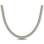 Riviera Diamond Necklace, 25 Carats, Yellow Gold