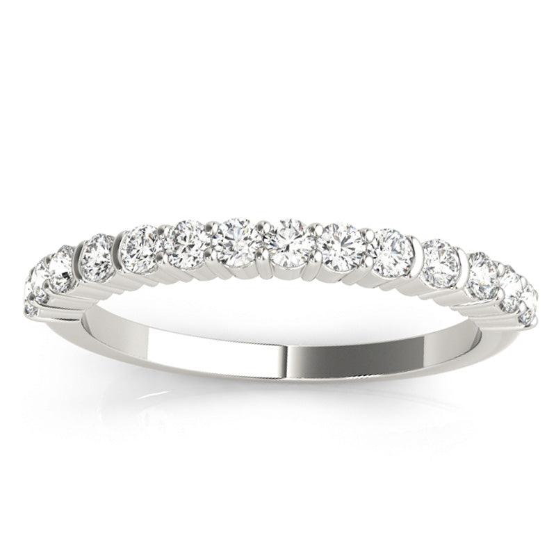 Tara diamond wedding and anniversary ring, white gold or platinum