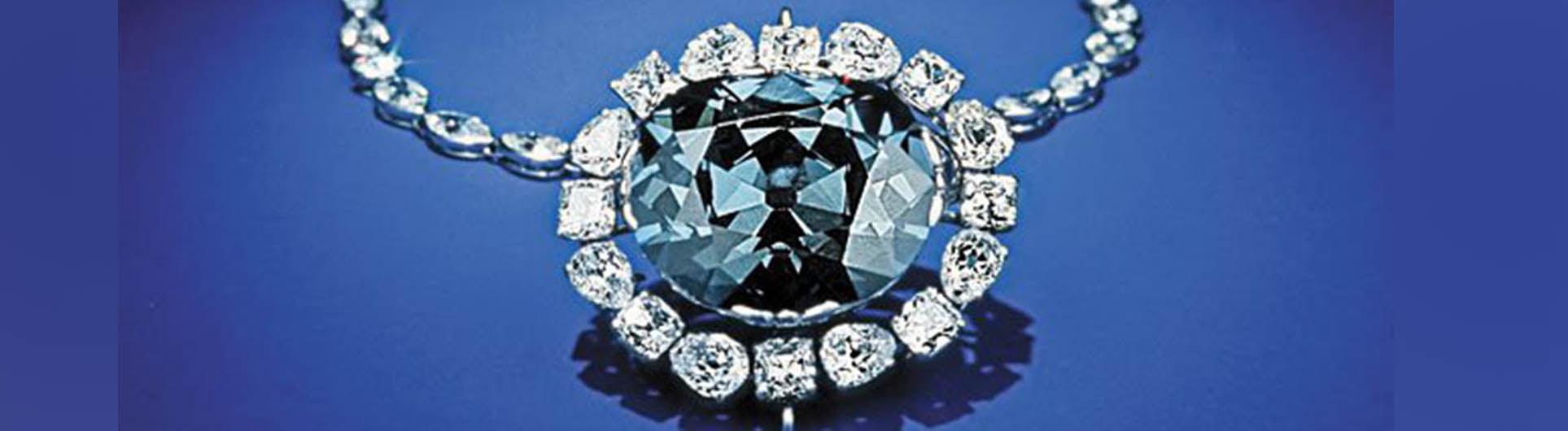 Most Expensive Diamonds No. 4 - The Hope Diamond - Monroe Yorke Diamonds