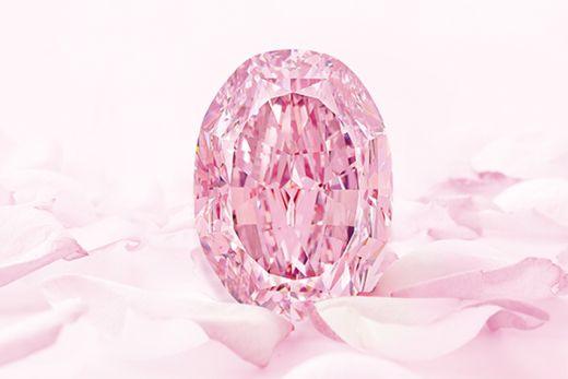'The Spirit of the Rose' Pink Diamond. estimated AU$53 million - Monroe Yorke Diamonds