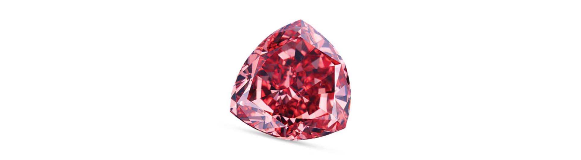 The  Moussaief Red Diamond - No.9 of the Top Ten - Monroe Yorke Diamonds