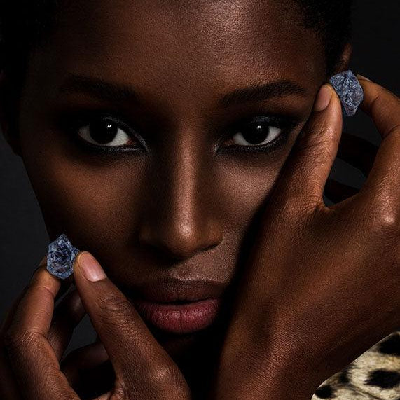 The Letlapa Tala Collection - Five Extremely Rare Exceptional Blue Diamonds - Monroe Yorke Diamonds