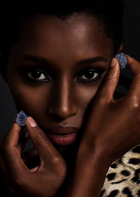 The Letlapa Tala Collection - Five Extremely Rare Exceptional Blue Diamonds - Monroe Yorke Diamonds