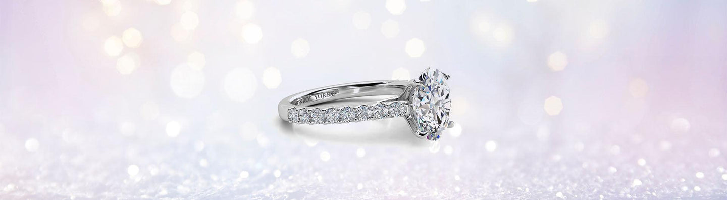 Engagement Rings with Side Stones - Monroe Yorke Diamonds