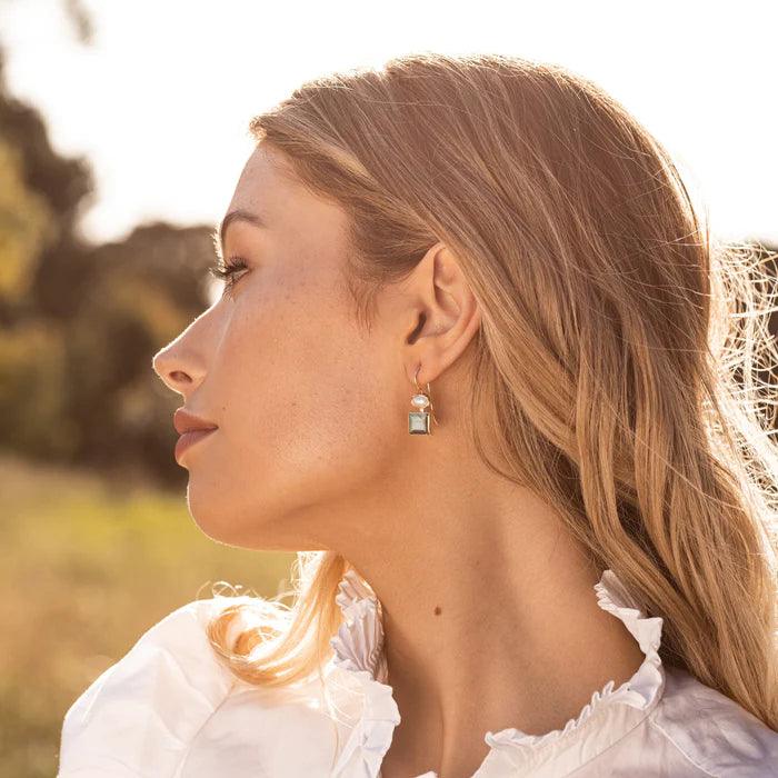 Labradorite cheap drop earrings