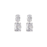 Mars - Stunning Cubic Zirconia Drop Earrings - Monroe Yorke Diamonds