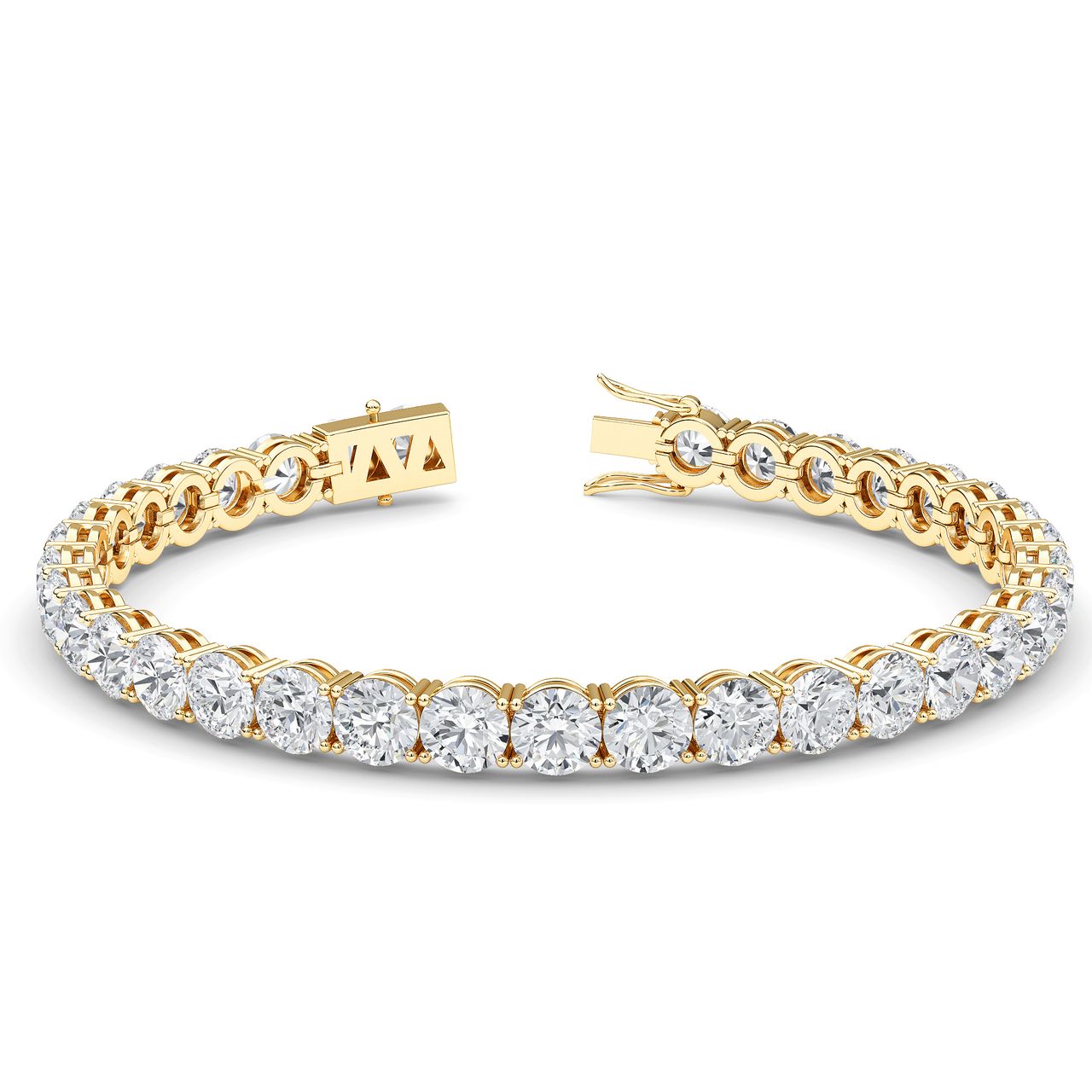 Sovereign 15.0 Carat F/G VS1 Diamond Tennis Bracelet