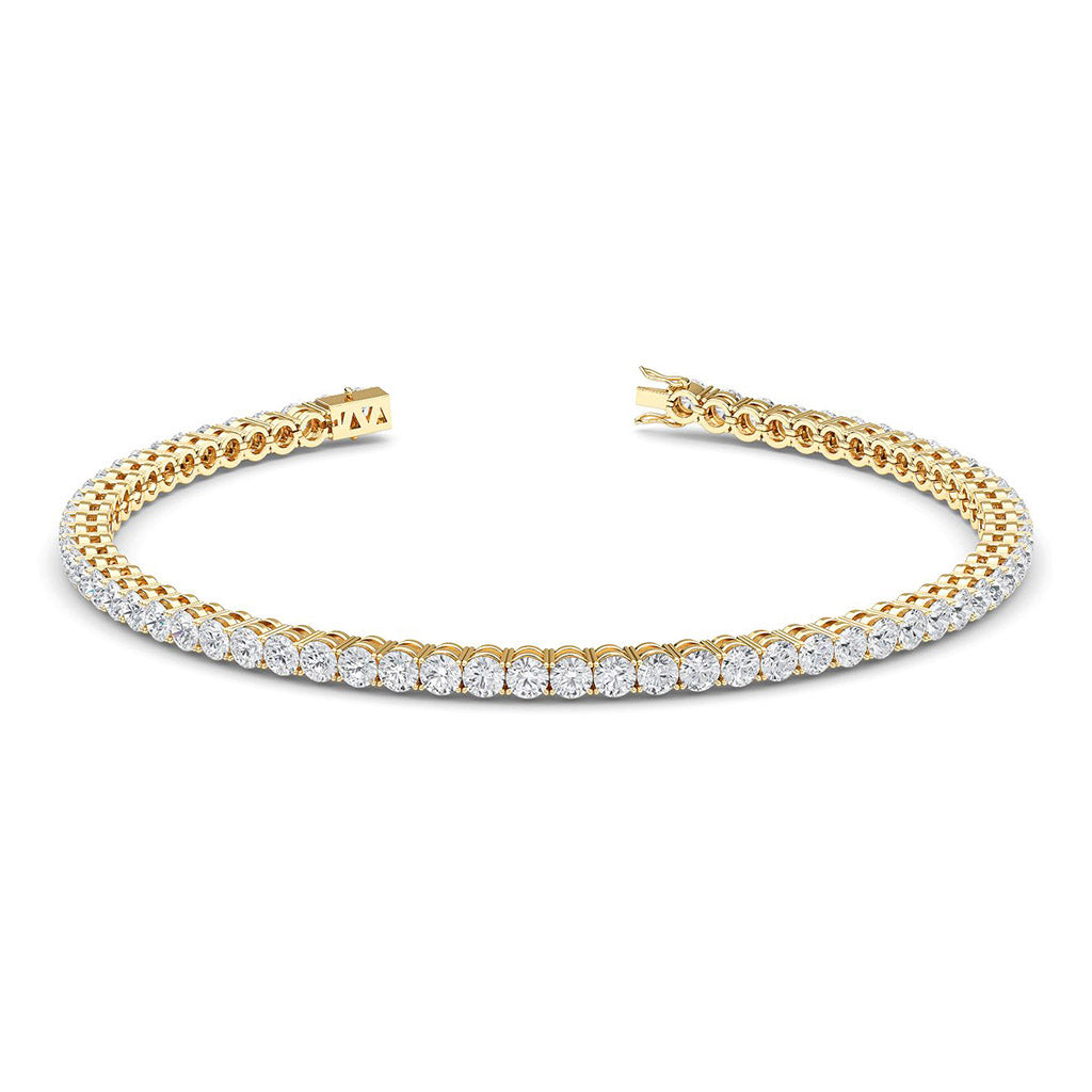 Liana - 2.0 Carat Diamond Tennis Bracelet. A Symphony of Light and Luxury