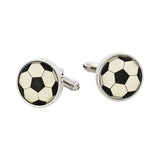 Soccer Ball Resin Cufflinks - The Perfect Gift for Soccer Fans