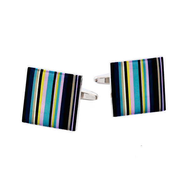 Square Enamel Stripe