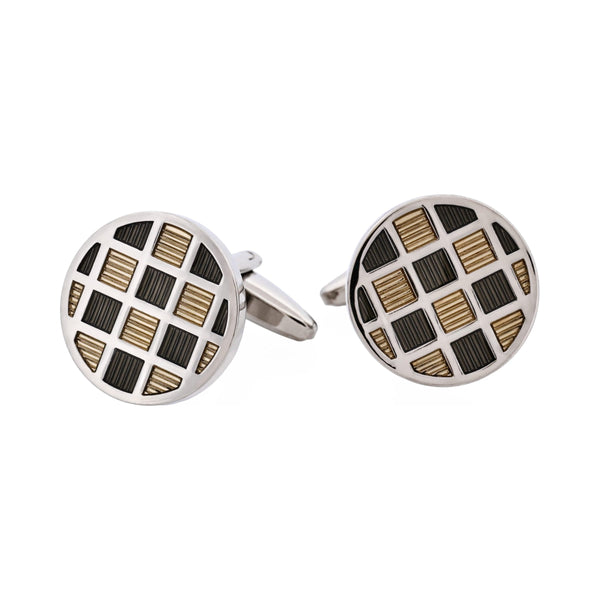 Grey Check Enamel