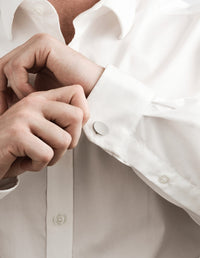 Sterling Silver Oval Cufflinks thumbnail 4