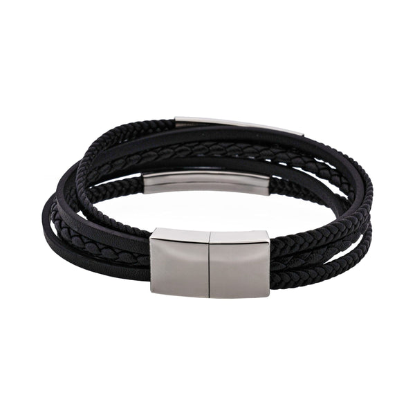 Sierra Multi-Strand Leather Bracelet