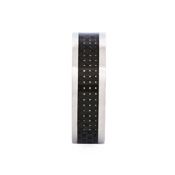 Carbon Fibre Inlay Ring