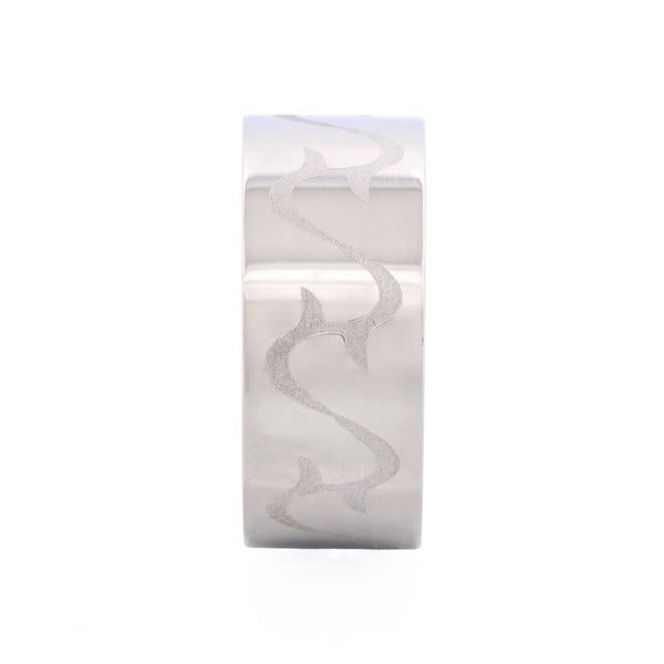 Frosted Swirl Ring