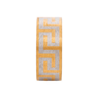 Yellow Gold Greek Key Pattern Ring thumbnail 1