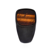 Black & Tiger Eye Signet Ring thumbnail 1