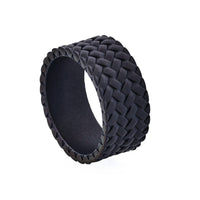 Black Tyre Pattern Ring thumbnail 4