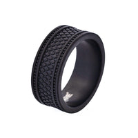 Black Pattern Ring thumbnail 2