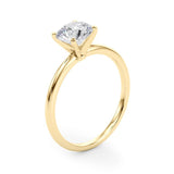 Maria - 3 Carat Diamond Solitaire Engagement Ring in Yellow Gold - Monroe Yorke Diamonds