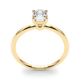 Margot Oval Diamond Engagement Ring in Yellow Gold – Classic Solitaire Elegance