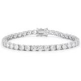 9.50 Carat, Moissanite Tennis Bracelet - A Timeless Treasure. 4.0mm Wide
