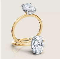 Alcina Oval Solitaire Ring thumbnail 4