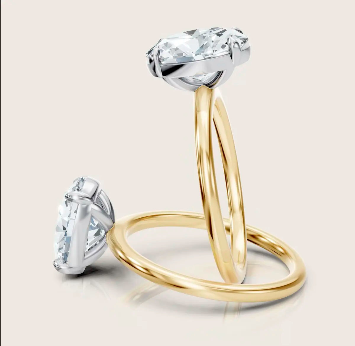 Alcina Oval Solitaire Ring — view 6