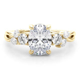The Alma: 2.40 CTW Signature Oval Lab Diamond Engagement Ring