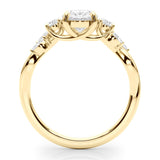 The Alma: 2.40 CTW Signature Oval Lab Diamond Engagement Ring