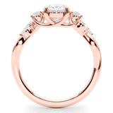 The Alma: 2.40 CTW Signature Oval Lab Diamond Engagement Ring