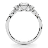 The Alma: 2.40 CTW Signature Oval Lab Diamond Engagement Ring