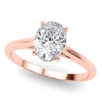 Amber 2.00 Carat Oval Lab Grown Diamond Ring. An Incredible Statement Piece thumbnail 7