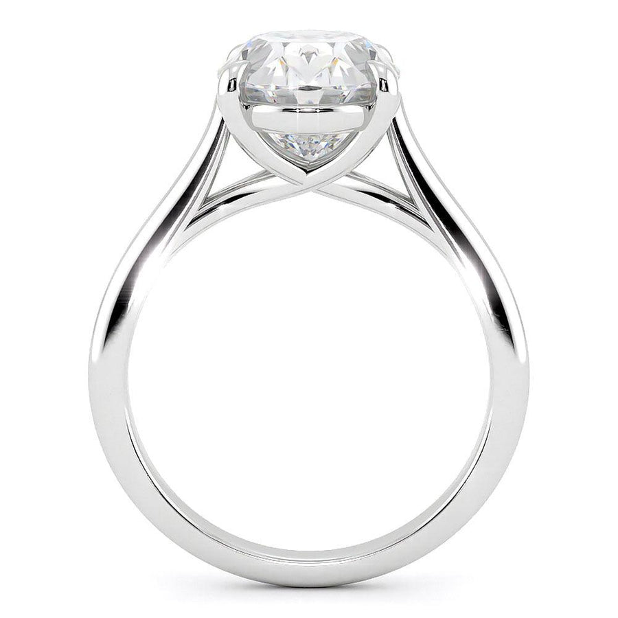 Angel - side view of this stunning and unique ring