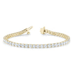 Astrid - 7.00 Carat Lab Grown Diamond Tennis Bracelet, 18ct. Luxurious and Timeless - Monroe Yorke Diamonds