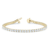 Astrid - 7.00 Carat Lab Grown Diamond Tennis Bracelet, 18ct. Luxurious and Timeless - Monroe Yorke Diamonds