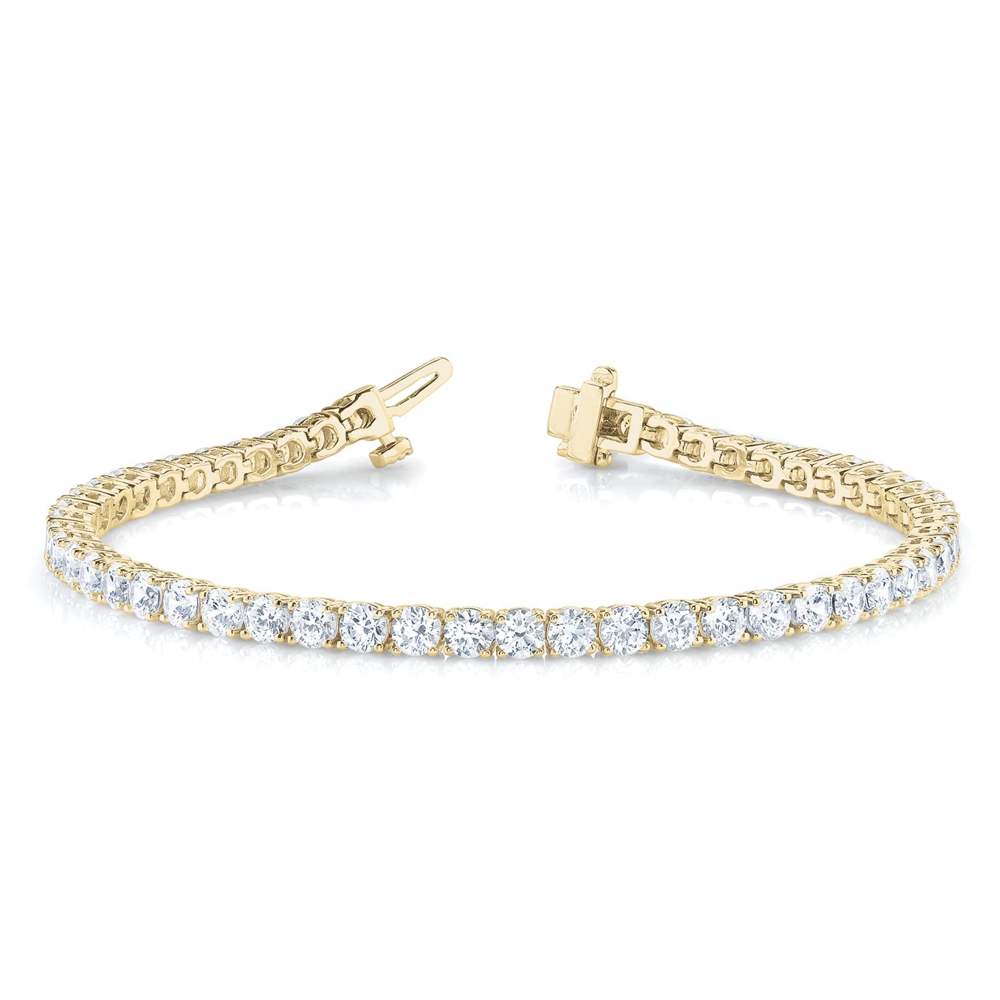Astrid - 7.00 Carat Lab Grown Diamond Tennis Bracelet, 18ct. Luxurious and Timeless - Monroe Yorke Diamonds