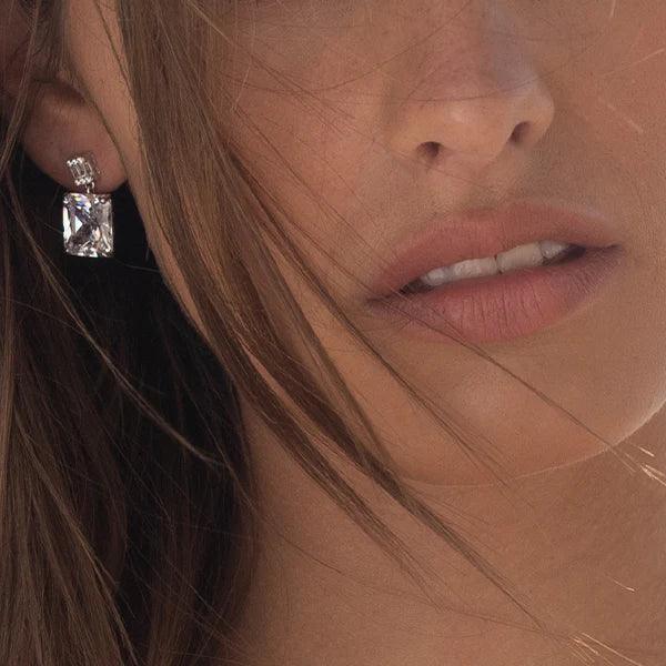 Constellation - Stunning Cubic Zirconia Drop Earrings - Monroe Yorke Diamonds