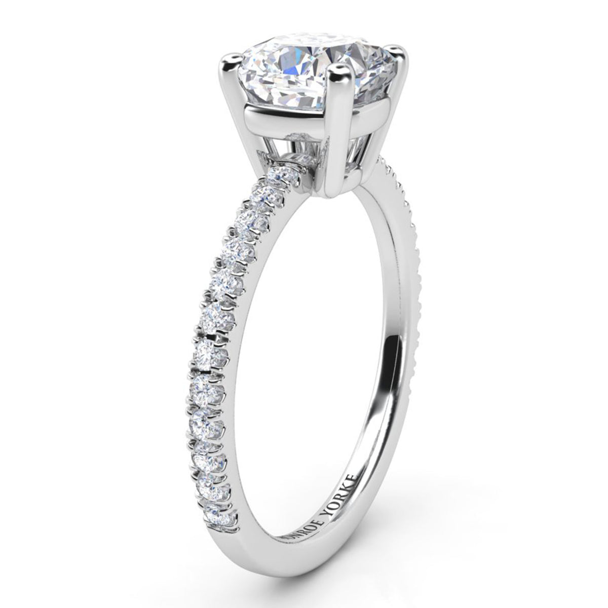 Blake - Cushion Cut Diamond Engagement Ring