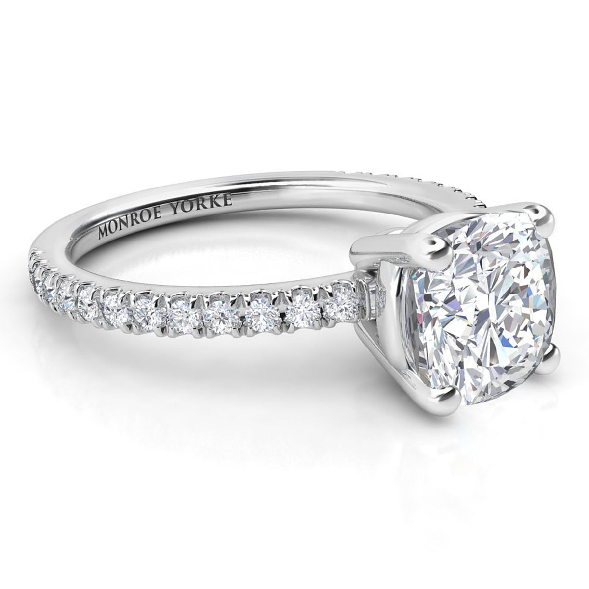 Blake - Cushion Cut Diamond Engagement Ring