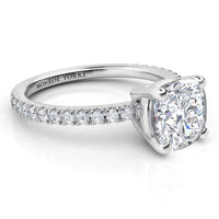 Blake - Cushion Cut Diamond Engagement Ring