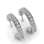 Blaze - Diamond Huggie Earrings - Monroe Yorke Diamonds