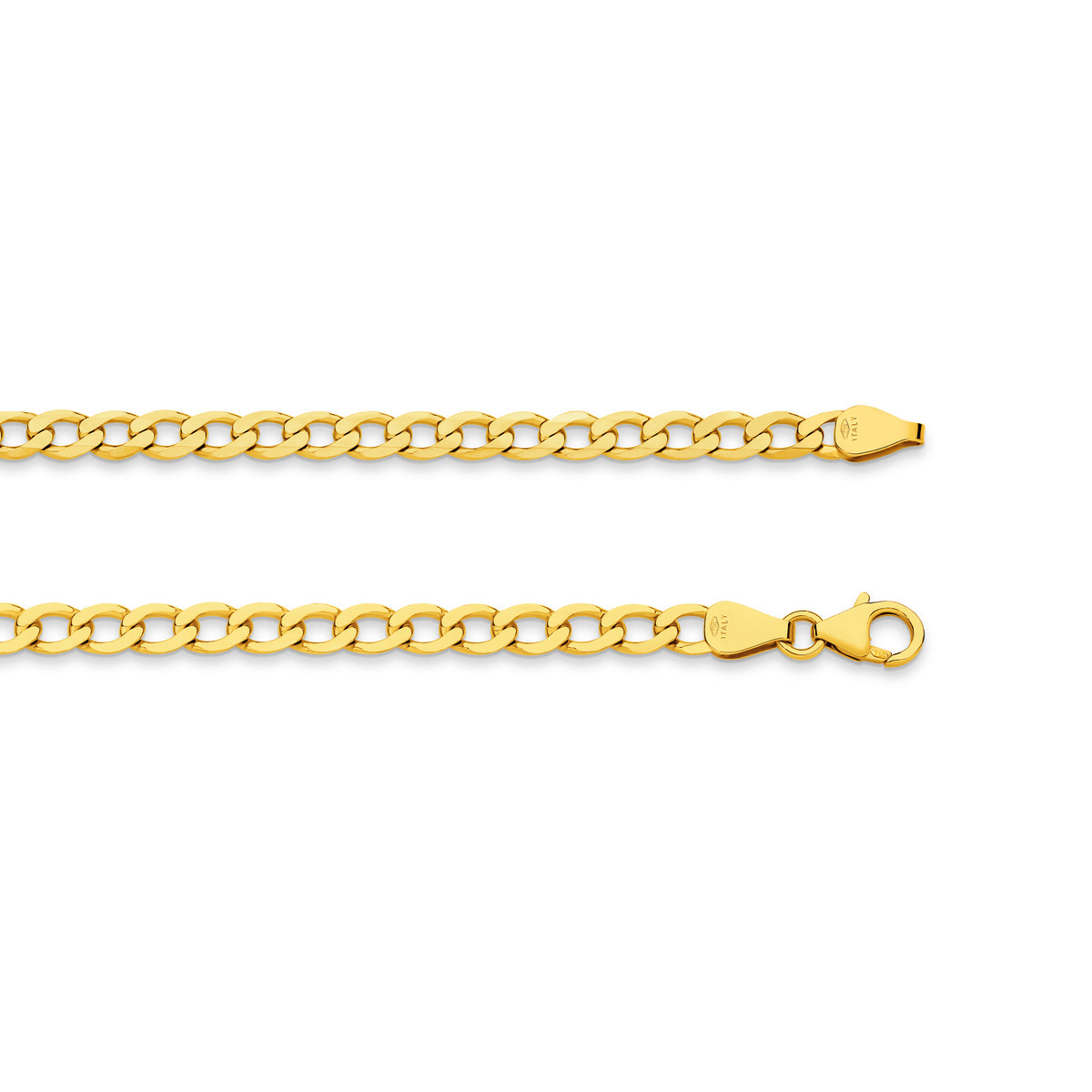 Diamond Cut Flat Curb 4.84mm
