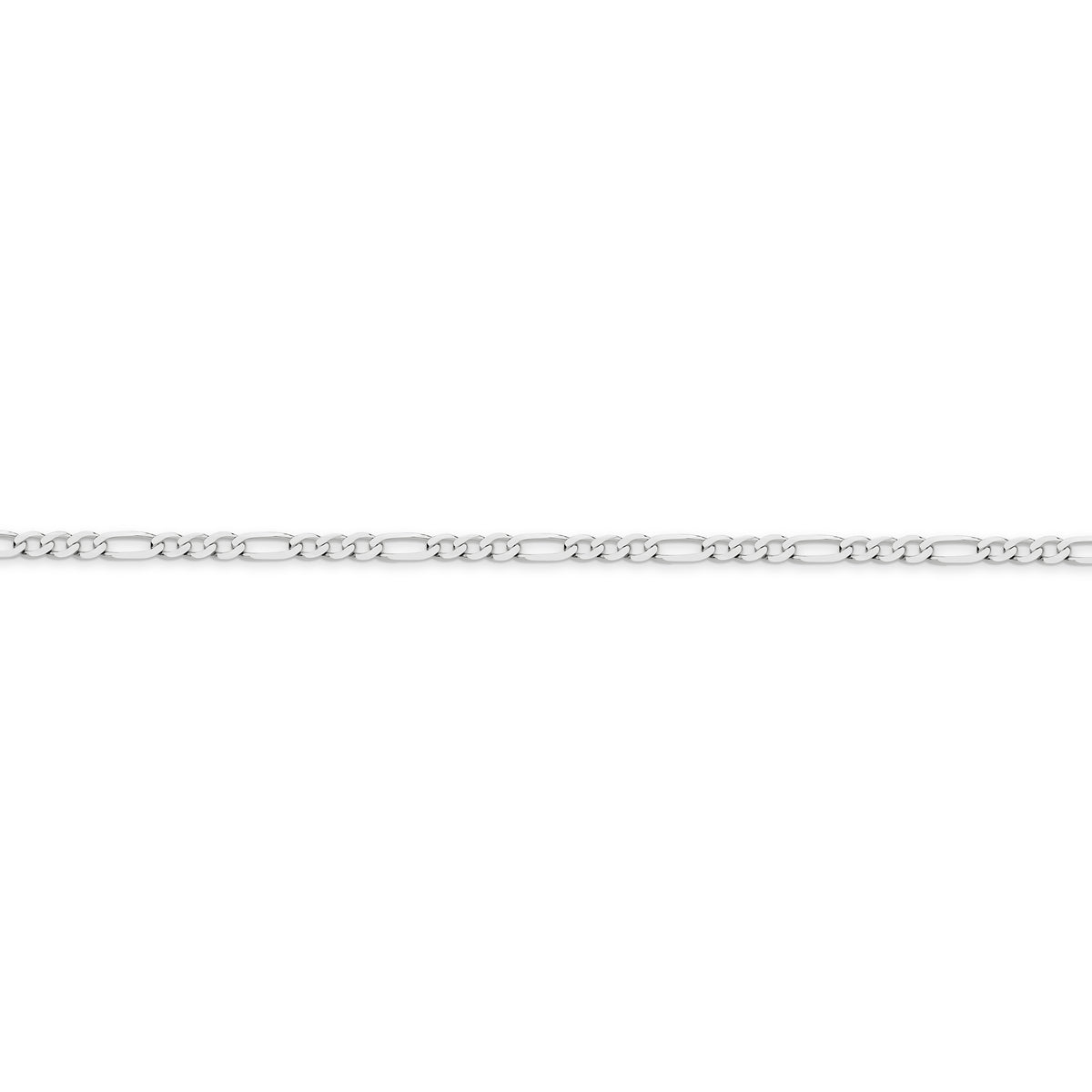 Flat Diamond Cut Figaro 1+3 2.4mm