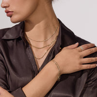 Diamond Cut Figaro 1.92mm Bracelet thumbnail 3