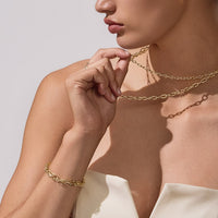 Paper Clip 3.6mm Bracelet thumbnail 3