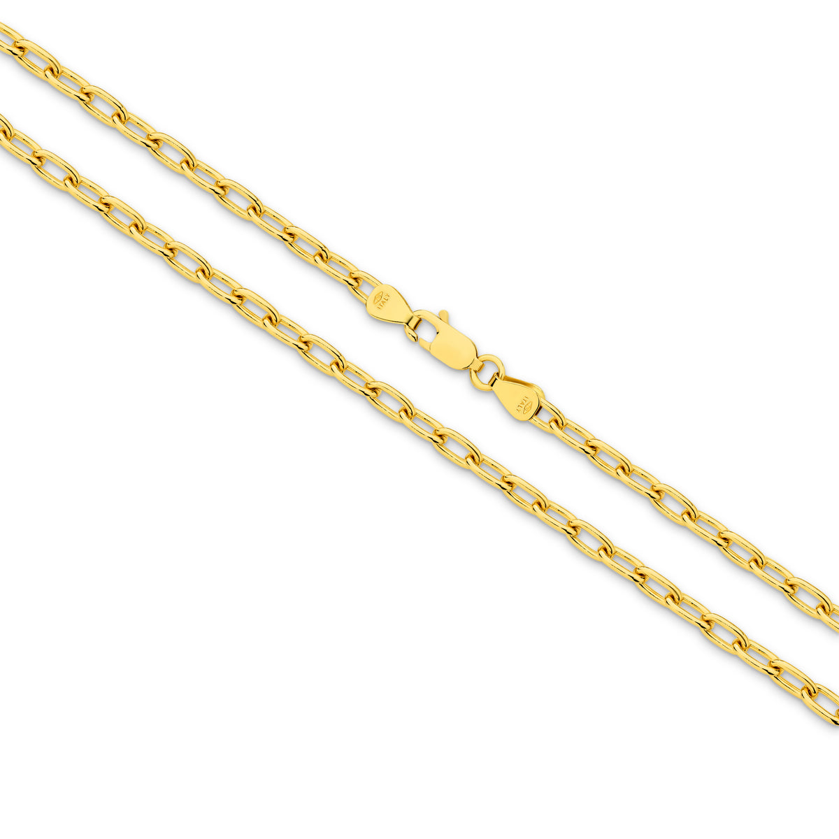 Diamond Cut Flat Curb Long 2.8mm Bracelet alternate view — view 2