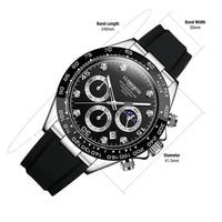 Apex Chronograph Watch — Jet Black thumbnail 5